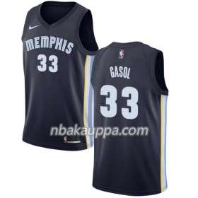 Memphis Grizzlies Marc Gasol 33 Nike 2017-18 Navy Pelipaidat Swingman - Miesten